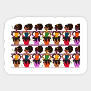 Afro beats Sticker